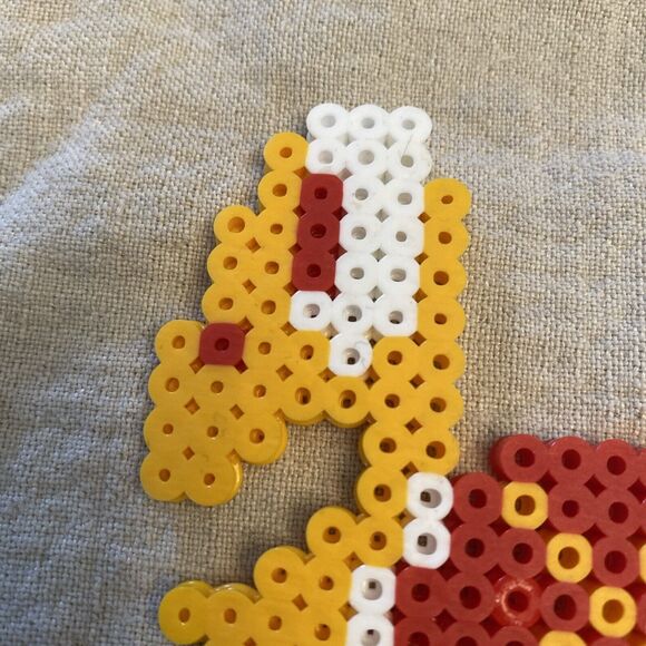 Koopa Troopa Sprite Pixel Art Perler Beads NES Red Retro Art Vintage Mario Bros. - Picture 2 of 9